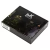 Money Kepper SN5601 RFID fekete-piros férfi bőr pénztárca 10 x 12.5 x 2.5 cm