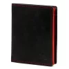 Money Kepper SN5601 RFID fekete-piros férfi bőr pénztárca 10 x 12.5 x 2.5 cm