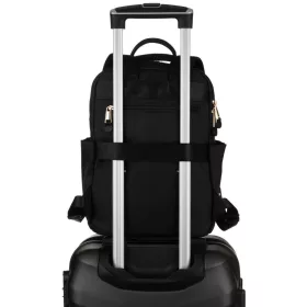   Peterson PTN JN-08-9980 női fekete hátizsák 26 x 34 x 12 cm