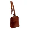 Voyager 517 DOLLARO barna női marhabőr hátizsák 23 x 27 x 8 cm