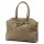 Luka 26-054 taupe női bőr válltáska, oldaltáska 43 x 29 x 15 cm