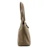Luka 26-054 taupe női bőr válltáska, oldaltáska 43 x 29 x 15 cm