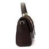 Luka 26-056 barna női bőr kézitáska, oldaltáska 26 x 19 x 11 cm