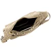 Luka 26-052 taupe női velúr bőr válltáska, oldaltáska 35 x 26 x 13 cm