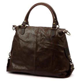   Luka 26-014 barna női bőr kézitáska, oldaltáska 47 x 34 x 15 cm