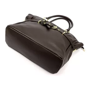   Luka 26-053 DOLLARO barna női bőr válltáska 42 x 26 x 16 cm