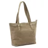 Luka 26-063 taupe női velúr bőr válltáska 39 x 30 x 13 cm
