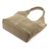Luka 26-013 taupe női bőr válltáska, oldaltáska 39 x 33 x 12 cm