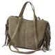 Luka 26-065 taupe női bőr kézitáska, válltáska 33 x 26 x 10 cm