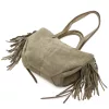 Luka 26-065 taupe női bőr kézitáska, válltáska 33 x 26 x 10 cm