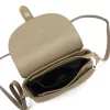 Luka 26-067 taupe női bőr oldaltáska 24 x 16 x 8 cm
