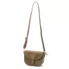 Luka 26-067 taupe női bőr oldaltáska 24 x 16 x 8 cm