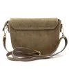 Luka 26-067 taupe női bőr oldaltáska 24 x 16 x 8 cm