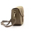 Luka 26-067 taupe női bőr oldaltáska 24 x 16 x 8 cm