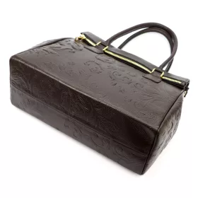   Luka 20-054 DOLLARO barna női bőr válltáska 39 x 31 x 14 cm