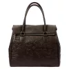Luka 20-054 DOLLARO barna női bőr válltáska 39 x 31 x 14 cm