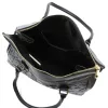 Luka 20-054 MN DOLLARO fekete női bőr válltáska 38 x 25 x 14 cm