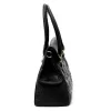 Luka 20-054 MN DOLLARO fekete női bőr válltáska 38 x 25 x 14 cm
