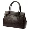Luka 20-054 MN DOLLARO barna női bőr válltáska 38 x 25 x 14 cm