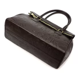   Luka 20-054 MN DOLLARO barna női bőr válltáska 38 x 25 x 14 cm