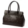 Luka 20-054 MN DOLLARO barna női bőr válltáska 38 x 25 x 14 cm