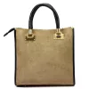 Luka 26-073 drapp női bőr kézitáska 30 x 29 x 13 cm