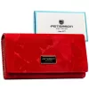 Peterson PTN PS122-MLF-2500 RFID piros női pénztárca 18,5 x 9,5 x 3 cm