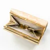 Peterson PTN PS108-MLF bézs női bőr pénztárca 14,5 x 9,5 x 3 cm