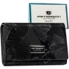 Peterson PTN PS112-MLF RFID fekete női bőr pénztárca 14,5 x 9,5 x 3 cm