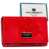 Peterson PTN PS112-MLF RFID piros női bőr pénztárca 14,5 x 9,5 x 3 cm