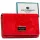 Peterson PTN PS112-MLF RFID piros női bőr pénztárca 14,5 x 9,5 x 3 cm