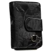 Peterson PTN PS115-MLF RFID fekete női bőr pénztárca 14,5 x 9,5 x 3 cm
