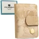 Peterson PTN PS115-MLF RFID bézs női bőr pénztárca 14,5 x 9,5 x 3 cm