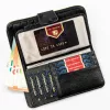 Peterson PTN PS116-MLF fekete női bőr pénztárca 16 x 11 x 4 cm, RFID