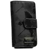 Peterson PTN PS116-MLF fekete női bőr pénztárca 16 x 11 x 4 cm, RFID