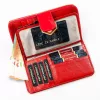 Peterson PTN PS116-MLF piros női bőr pénztárca 16 x 11 x 4 cm, RFID