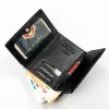 Peterson PTN PS15-09-MLF fekete női bőr pénztárca 12 x 9.5 x 2.8 cm