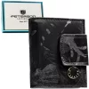 Peterson PTN PS329-MLF fekete női bőr pénztárca 11 x 8.5 x 2.8 cm