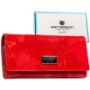 Peterson PTN PS401-MLF nagyméretű piros női bőr pénztárca 18.5 x 9.5 x 2.5 cm, RFID