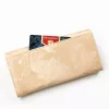Peterson PTN PS401-MLF nagyméretű bézs női bőr pénztárca 18.5 x 9.5 x 2.5 cm, RFID