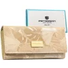 Peterson PTN PS401-MLF nagyméretű bézs női bőr pénztárca 18.5 x 9.5 x 2.5 cm, RFID