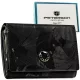 Peterson PTN PS445-MLF fekete női bőr pénztárca 14,5 x 9,5 x 3 cm, RFID