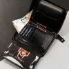 Peterson PTN 340.01 fekete férfi bőr pénztárca 10 x 13 cm
