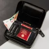 Peterson PTN 340.01 fekete férfi bőr pénztárca 10 x 13 cm