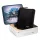 Peterson PTN 340.02 fekete-piros férfi bőr pénztárca, RFID 10 x 13.5 x 2 cm