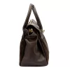Camilla PREMIUM 10.009 sötétbarna női bőr kézitáska 40 x 30 x 19 cm