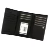 Rovicky RPX-23-3 fekete női bőr pénztárca 14.5 x 9.5 x 3.5 cm 