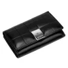Rovicky RPX-23-3 fekete női bőr pénztárca 14.5 x 9.5 x 3.5 cm 