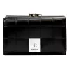 Rovicky RPX-23-3 fekete női bőr pénztárca 14.5 x 9.5 x 3.5 cm 