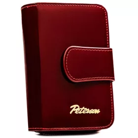   Peterson PTN BC-425214 piros női bőr pénztárca 13 x 9 x 3,5 cm